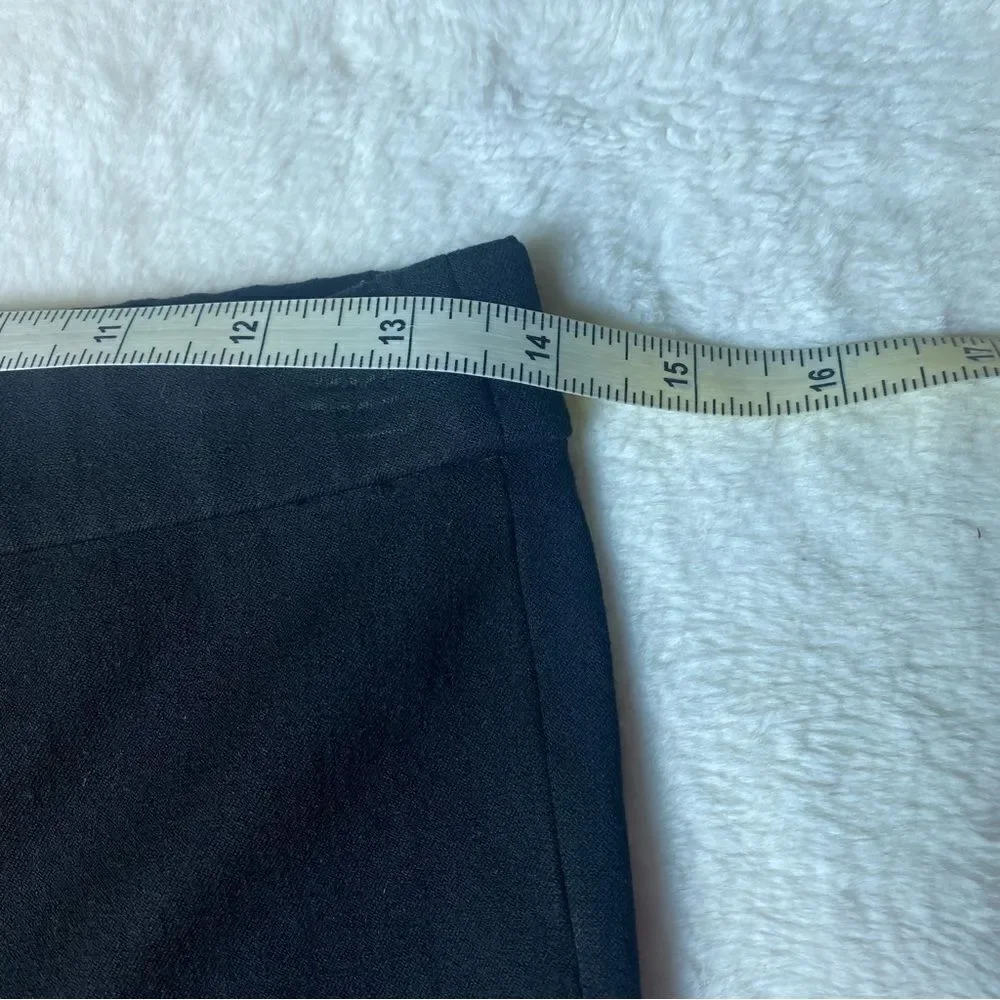 Kate Spade Black Pull On Cigarette Pants Size 6